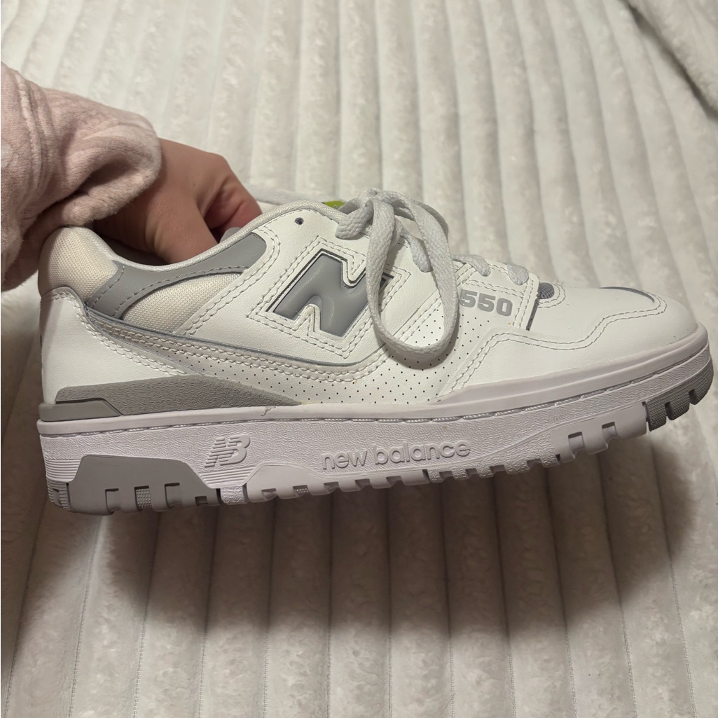 Brand New New Balance 550 Gray  White